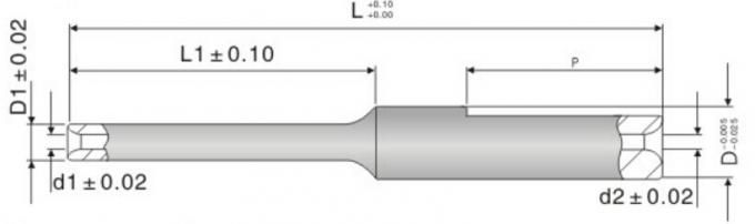Boca de la bobina de bobina del carburo de tungsteno para el pulido de la precisión de la bobina 0